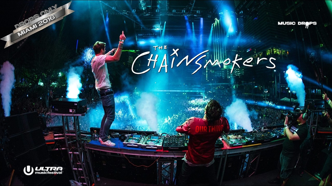 The Chainsmokers [Drops Only] @ UMF Miami 2016, Worldwide Stage
