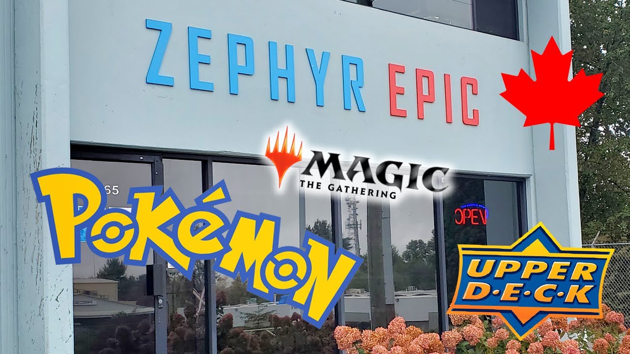 Zephyr Epic | Canadian Online Retailer Review | Pokemon, MTG, Sports Cards and More