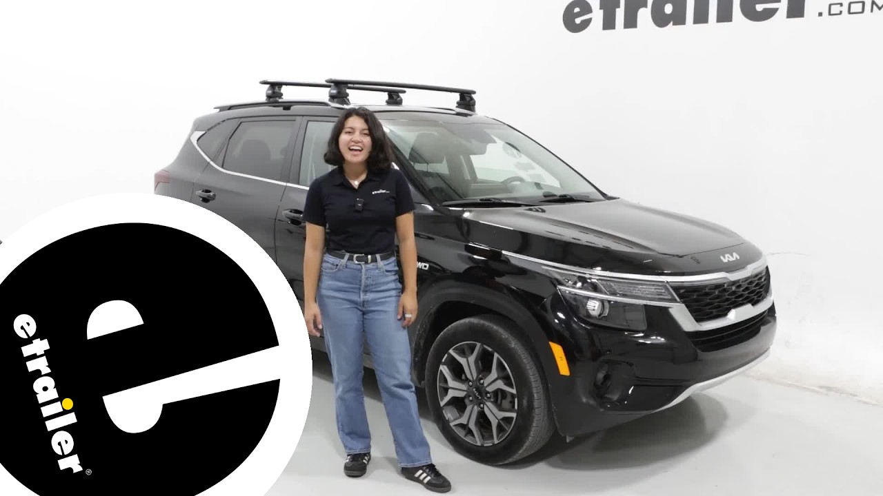 2023 Kia Seltos Thule WingBar Evo Roof Rack for Fixed Mounting Points: Complete Installation