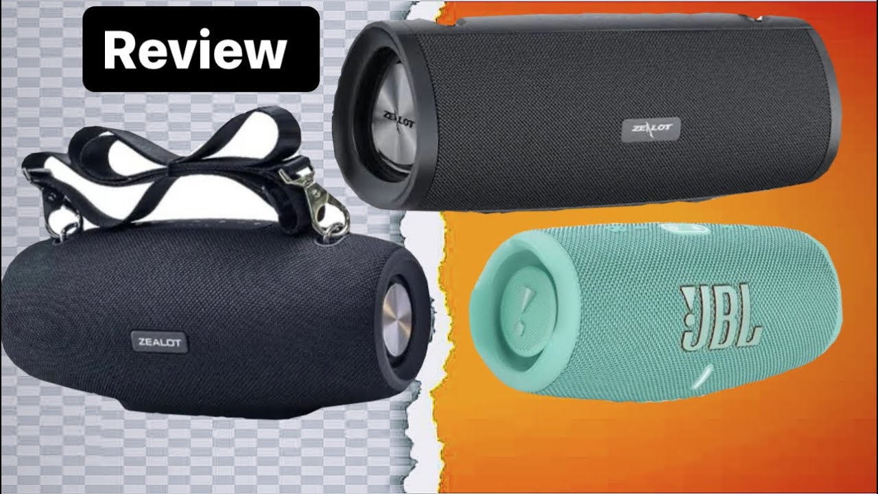 Короткий обзор Zealot S67, JBL Charge 5 и Zealot S39. Какой из них звучит лучше 🎧✅