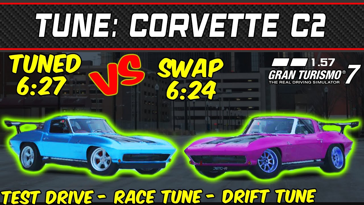 GT7 - Tune: Chevrolet Corvette (C2) '63 - Gran Turismo 7 - 1.57