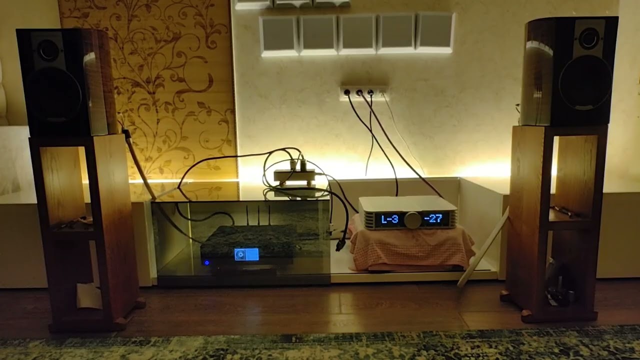 Сравнение Dali epicon 2 vs Totem element metal & aavik u150 & Cary dms 700