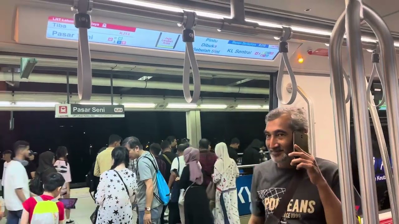 [Old announcements] RapidKL Alstom Innovia Metro 300 (24): Masjid Jamek to KL Sentral.