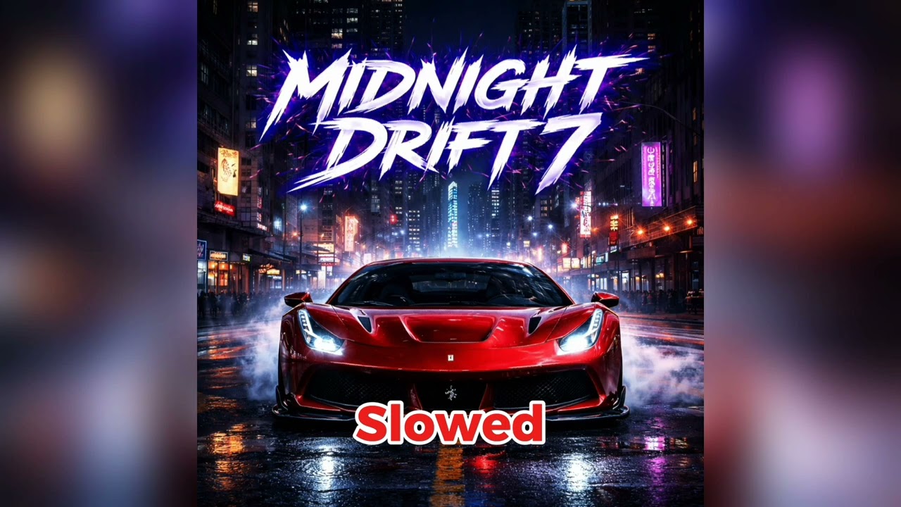 Midnight drift 7 original and slowed collection