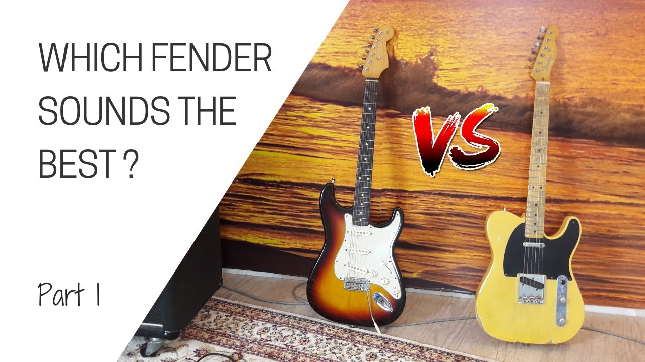 STRATOCASTER vs TELECASTER - Red Hot Chili Peppers Guitar Cover