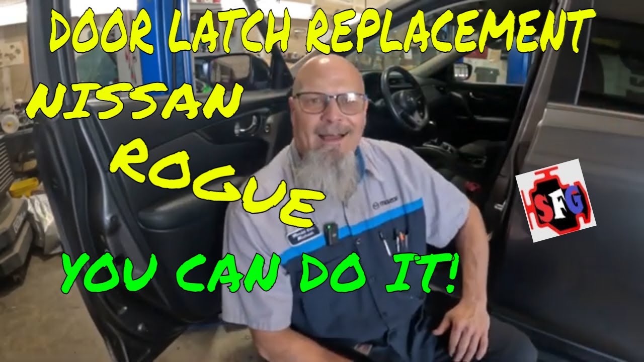 Door latch replacement. Nissan Rogue or most any vehicle.