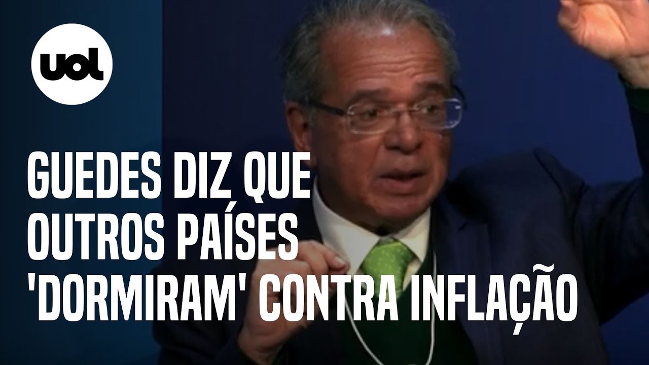Guedes diz em Davos que Brasil 'não dormiu' contra inflação, ao contrário de outros países