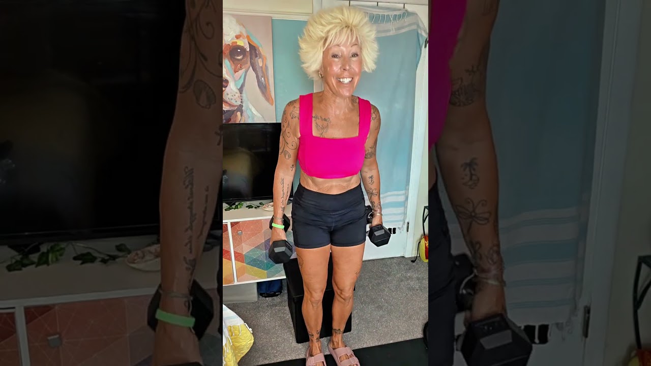 7-Minute SIT-STANDS Workout with Light Dumbbells