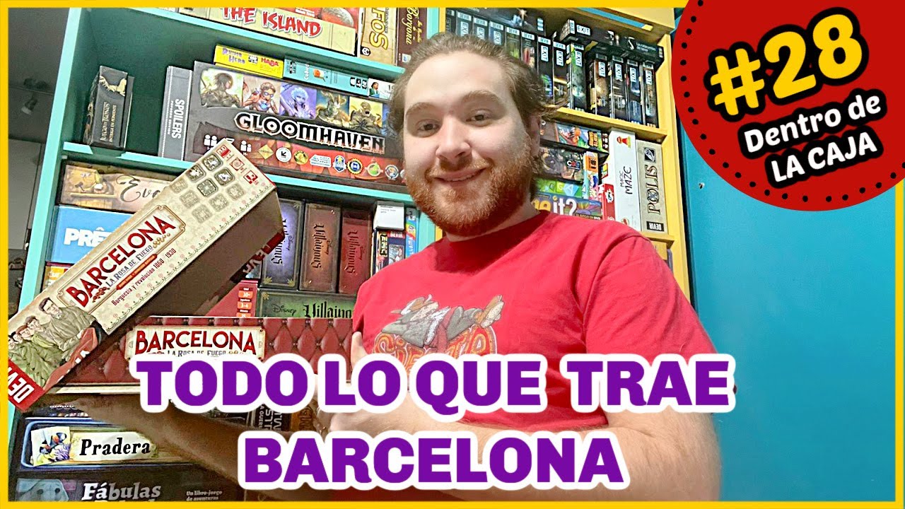Unboxing BARCELONA LA ROSA DE FUEGO | Dentro de La Caja #7