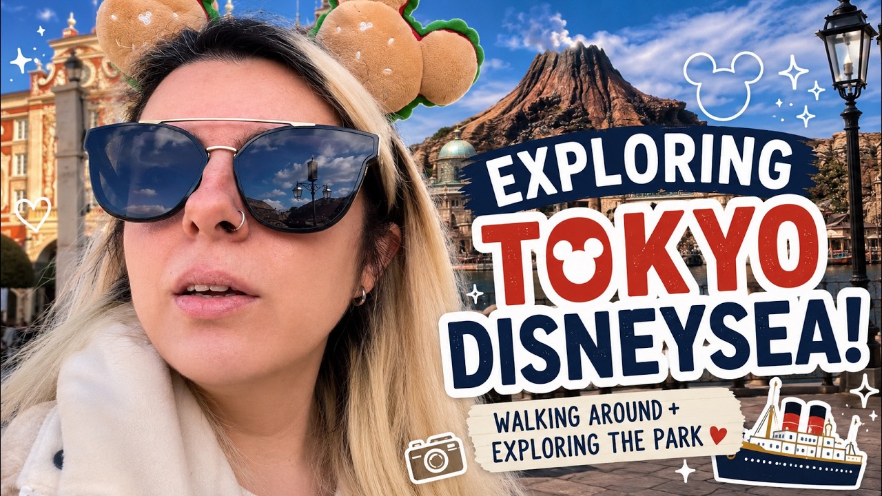 🎢 Прогулка по Токийскому Диснейси