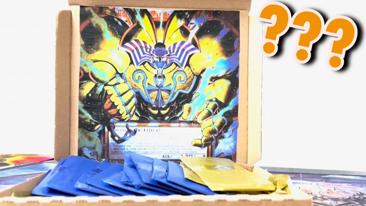 OPENING EVERY YUGIOH MYSTERY BOX IN THE UK