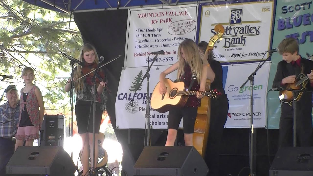 Anderson Family Bluegrass - Ruby @ Scott Valley Bluegrass Festival