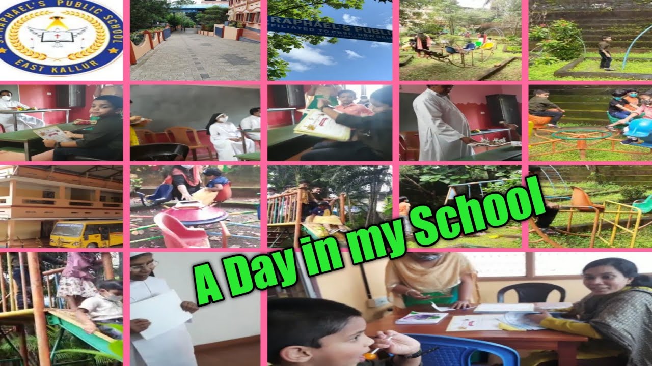 A Day in my School# School Vlog# St. Raphael Public School, Kallur#