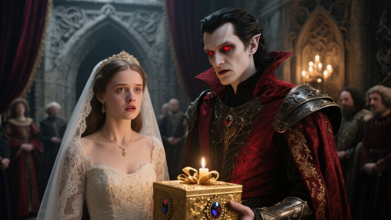 Forced to Wed the Vampire King at 19 — His Gift Left the Kingdom Speechless | Vampire King.....