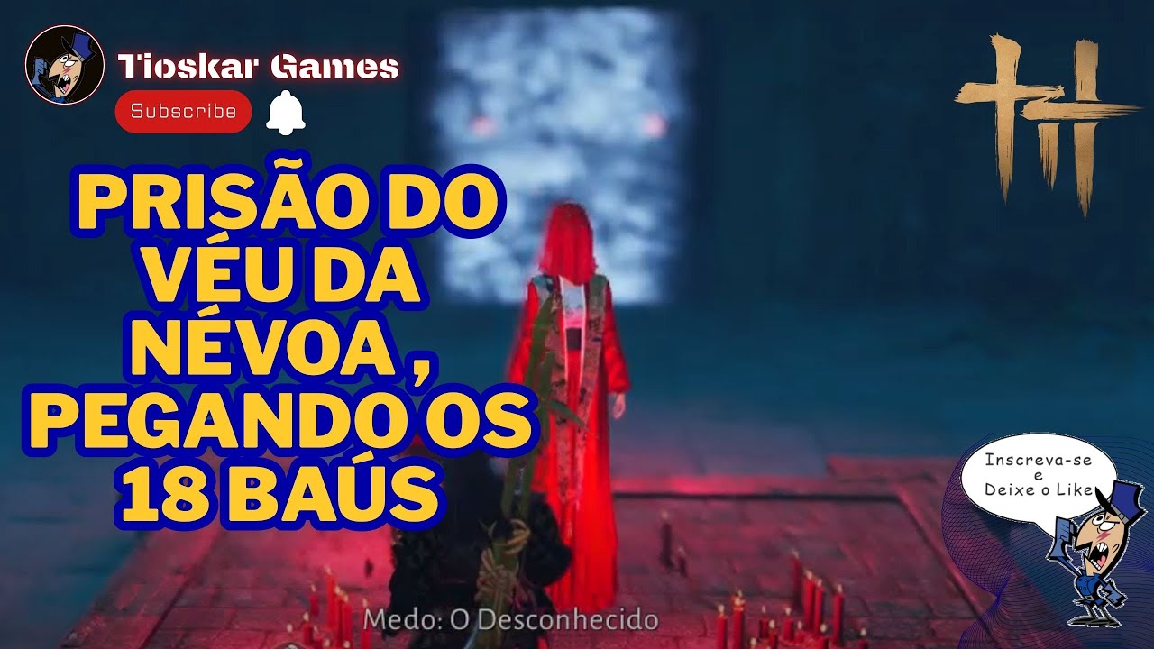 🔥 GUIA COMPLETO – 18 BAÚS DA QUEST PRISÃO DO VÉU DA NÉVOA  Where Winds Meet 🔥