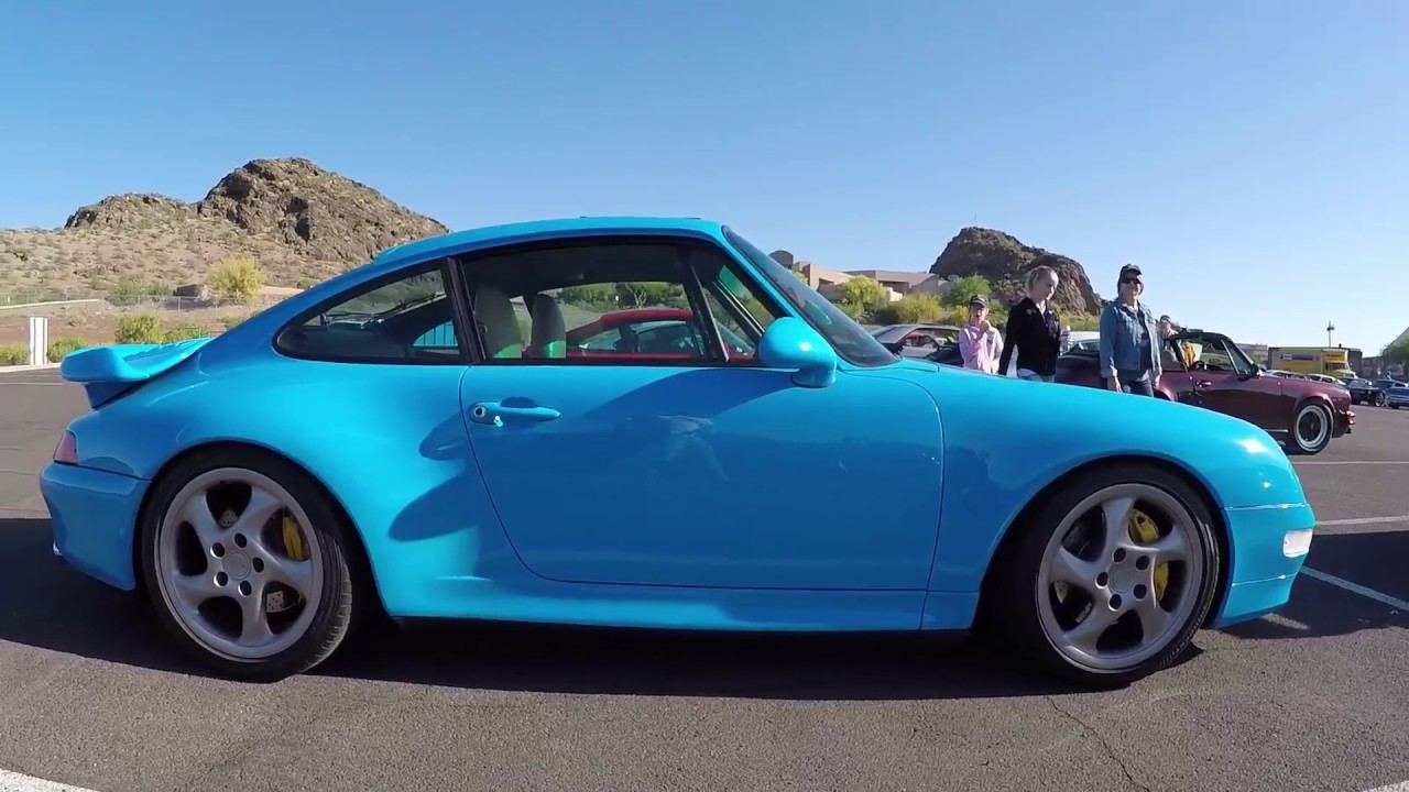 Porsche 993 Riviera Blue Turbo