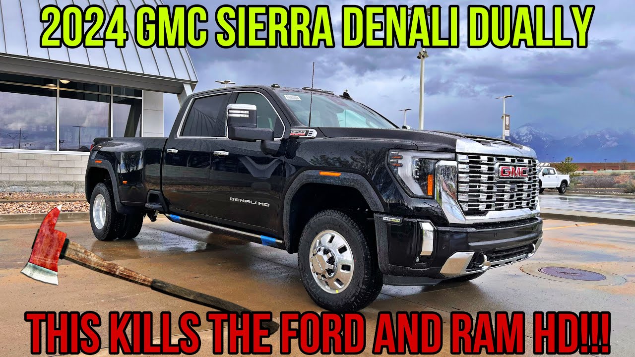 2024 GMC Sierra 3500 Denali Dually: GM Is Taking A Stand With Their Refreshed HD's And It Shows!