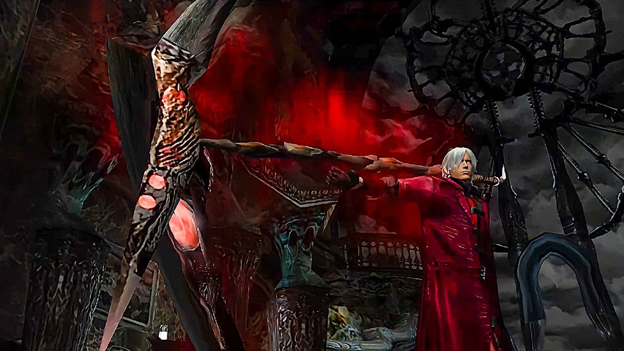 Devil May Cry 1 - All Dante Weapons & Transformation Cutscenes