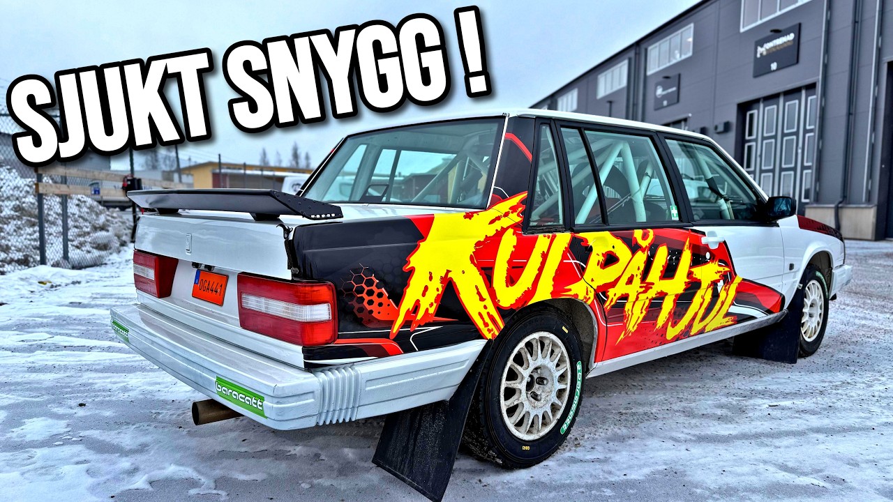 MIN VOLVO 740 GRUPP-H RALLYBIL ÄR ÄNTLIGEN KLAR !!  - [VLOGG #821]