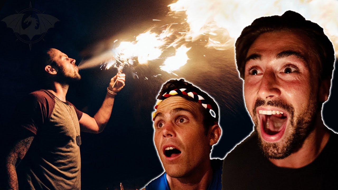 BREATHING FIRE with the FIGHTER BOYS