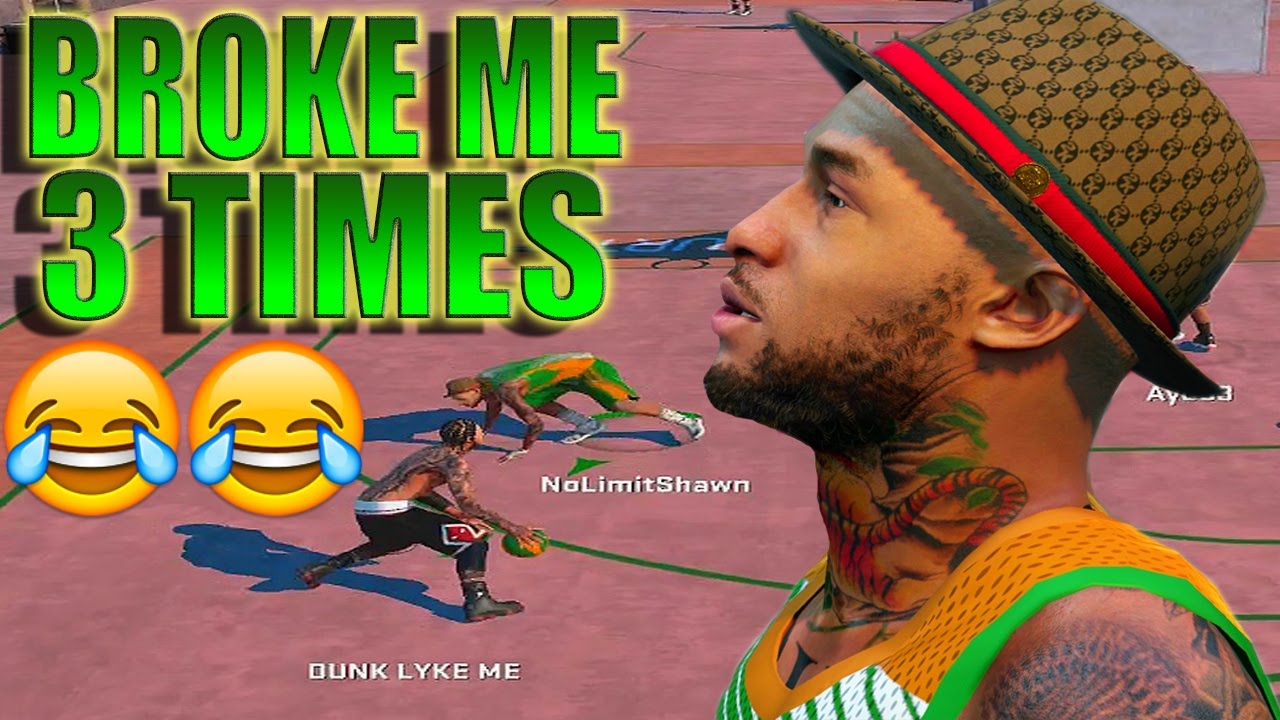 NBA 2K16 MY PARK - LEGEND BROKE MY ANKLES 3 TIMES!!! | Game Winning shot