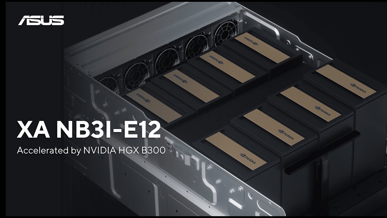 XA NB3I-E12 with NVIDIA HGX B300 | ASUS