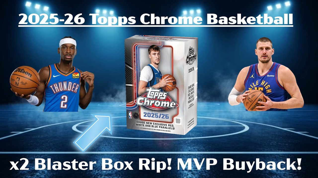 2025-26 Topps Chrome Basketball Rookie Hit!! MVP Buyback! #sportscards #basketballcards #topps