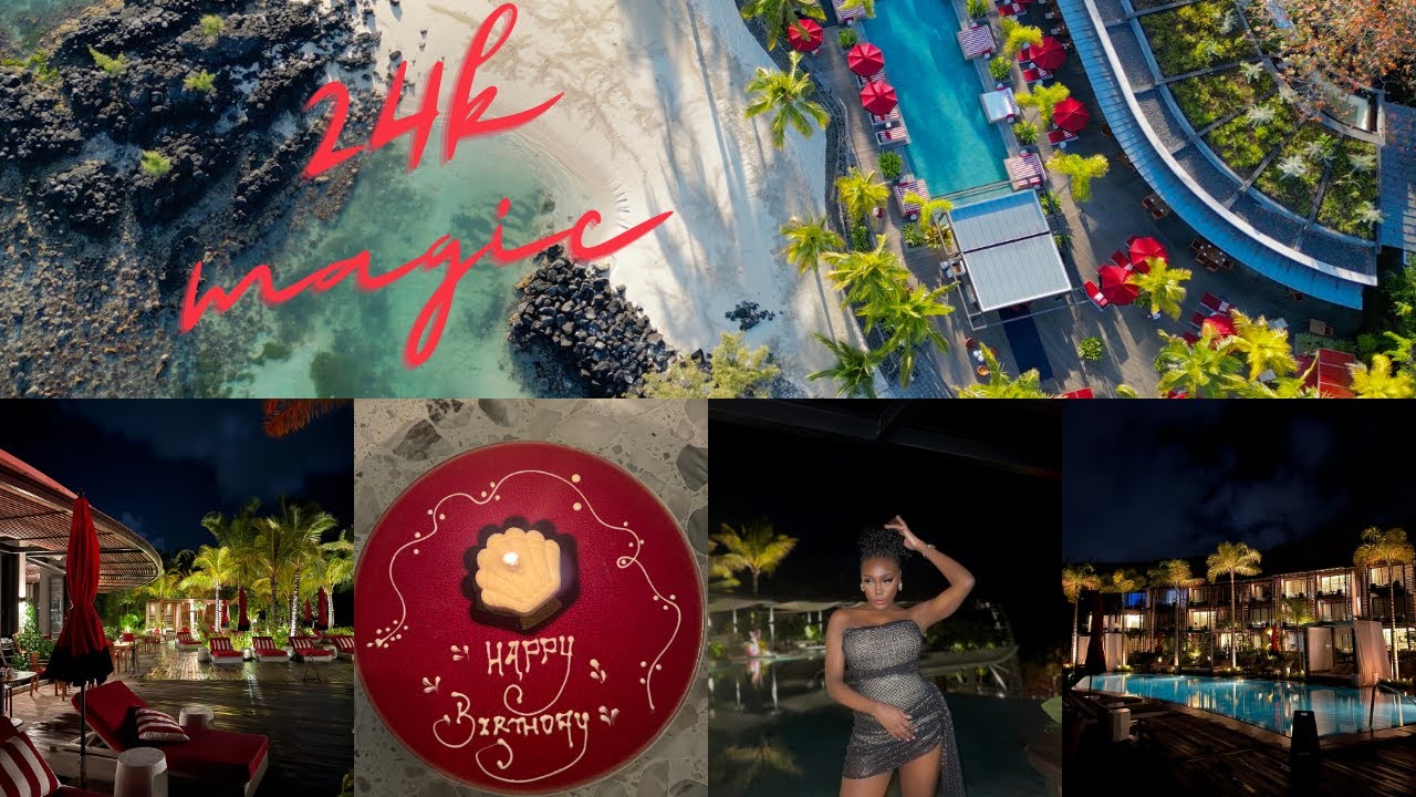 MAURITIUS 24K MAGIC BIRTHDAY VLOG; PART 1 | LUX* GRANDE BAIE | SOLO TRAVEL