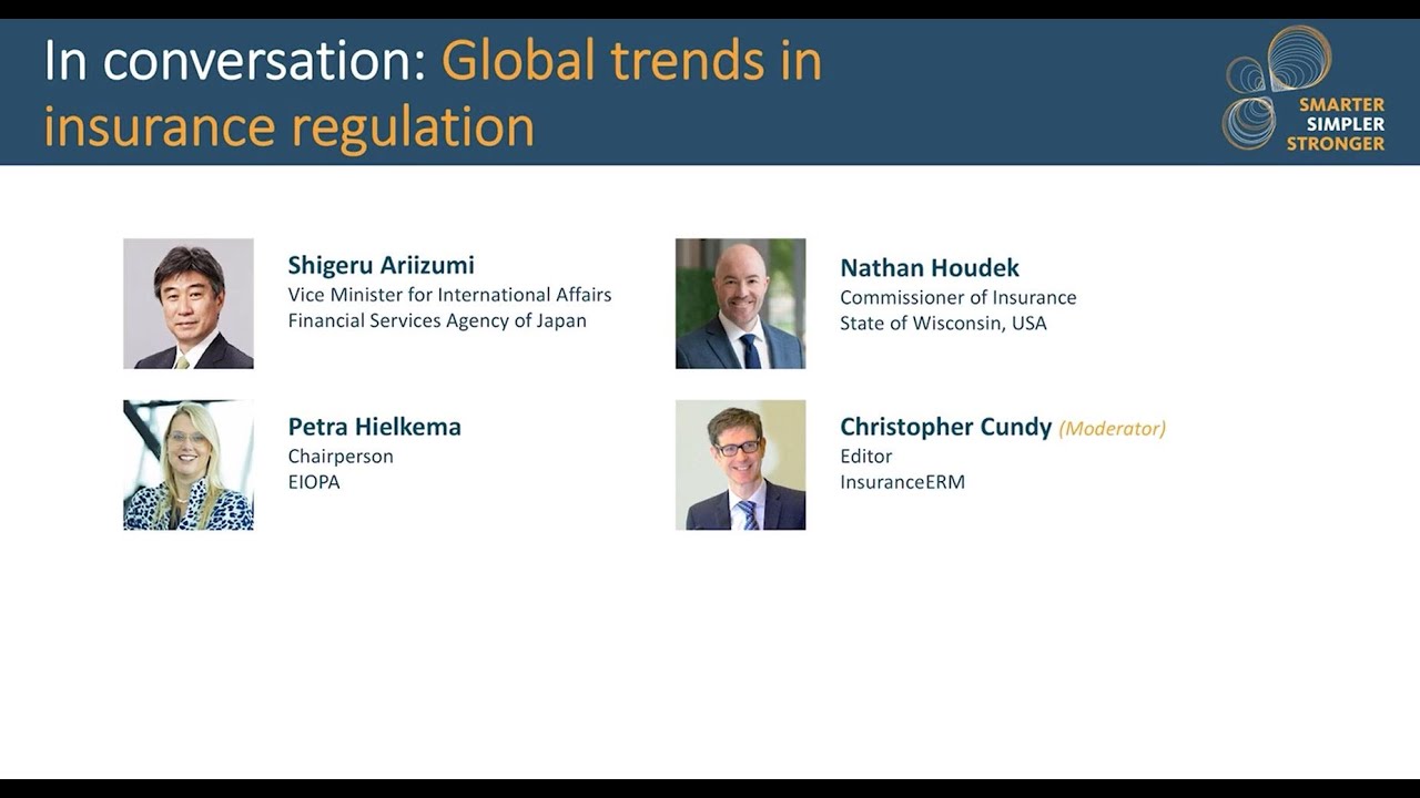 EIOPA Conference 2024: In conversation - Global trends in insurance regulation