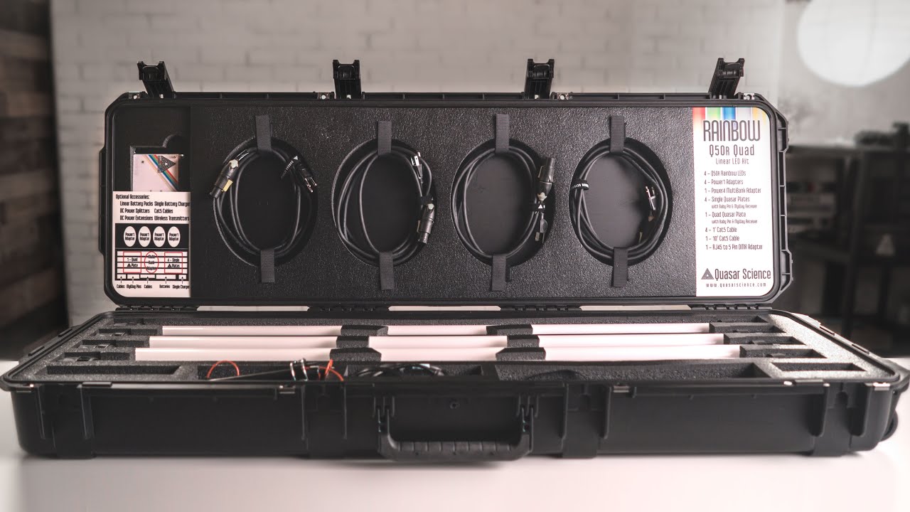 Quasar Science Q50R - 4 Light Kit Overview