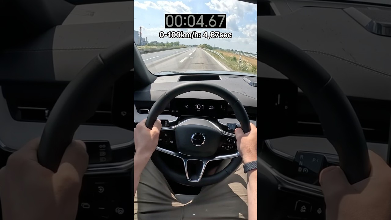 Volvo EX90 Twin Ultra Performance 🤯 517PS 0&ndash;180 km/h Acceleration