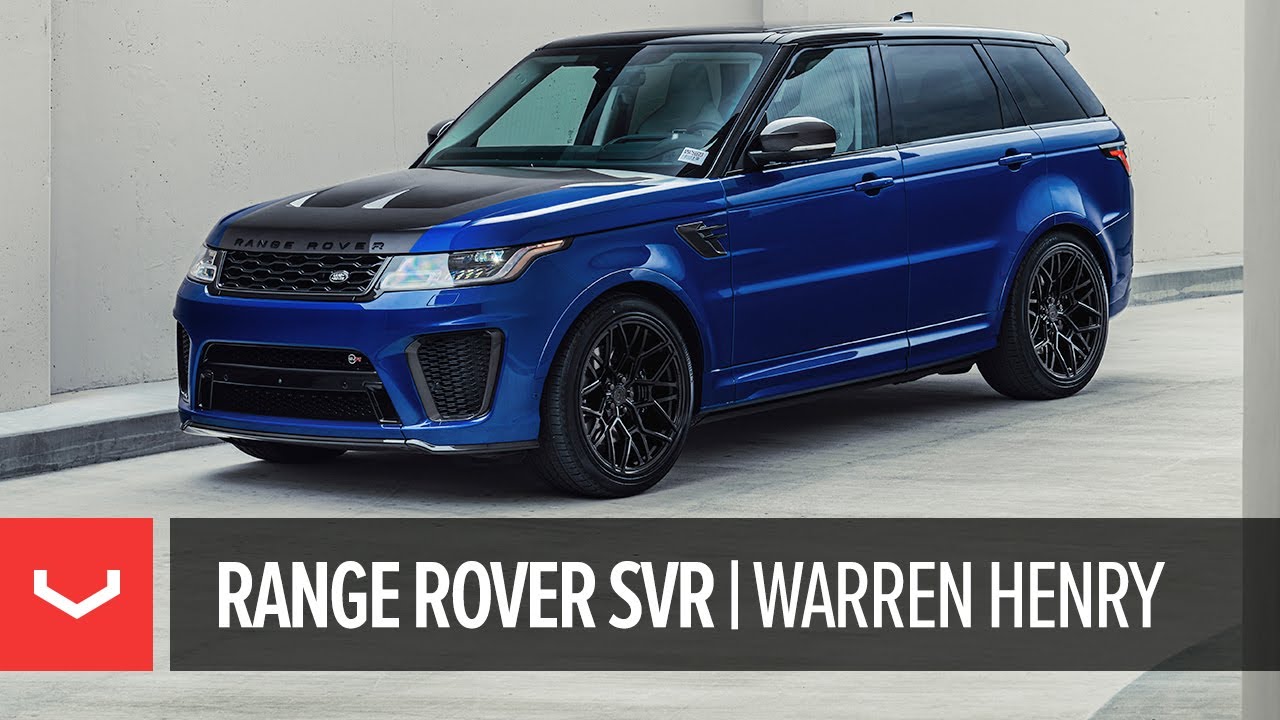 Ranger Rover SVR | Urban Automotive x Vossen UV-1