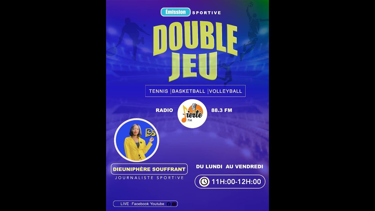 Double Jeu // Jeudi 26 Fevrier 2026 // Dieuniphere Souffrant // Radio fierte fm. @followers