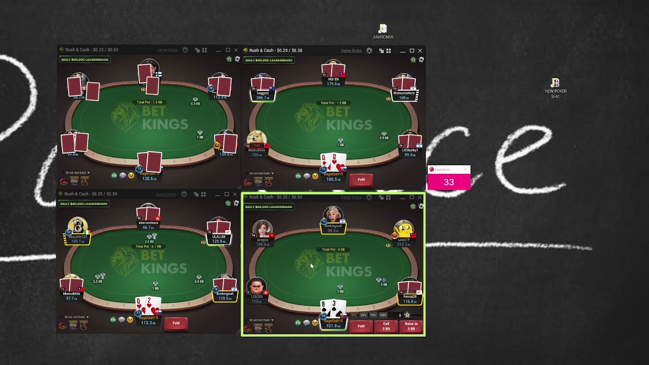 Young poker player misclicks fold the NUTS on the river. Then RAGE and break his table. (almost)
