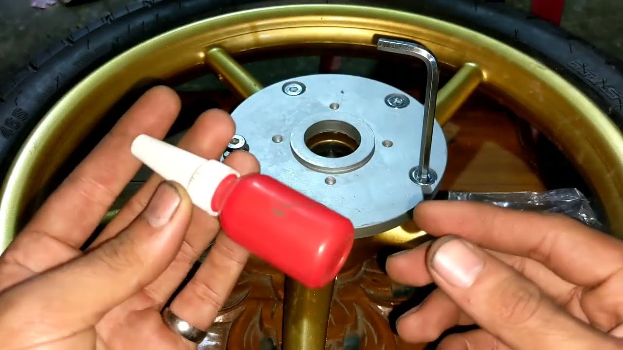 Adaptor Cakram #mxking Pakai Cakram 4lubang Jupiter