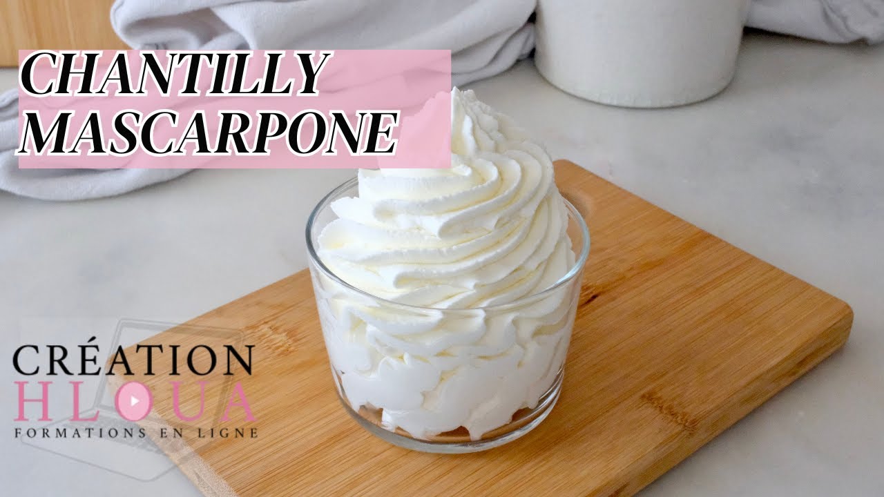 CHANTILLY MASCARPONE PARFAITE ✨
