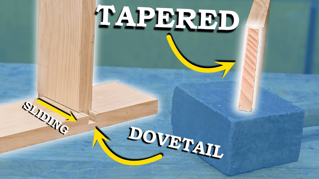 The TAPERED Sliding Dovetail Joint!