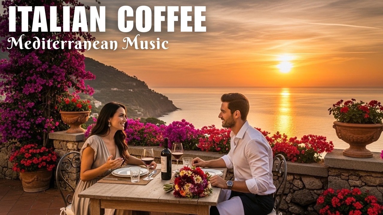 Italian Vibes & Mediterranean Music 🌊 Calm Coastal Instrumental for Peaceful Relaxation #2