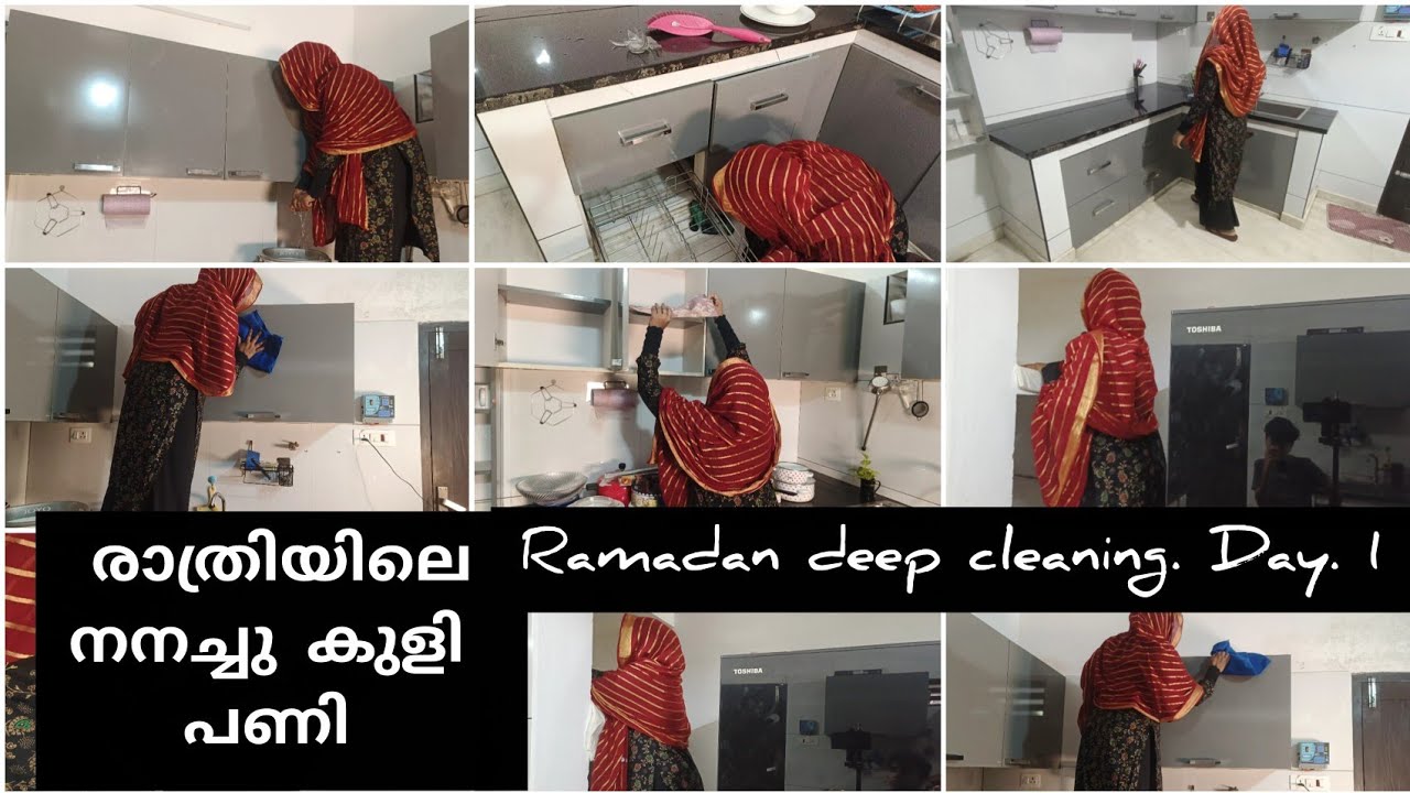 ഇക്കൊല്ലത്തെ നനച്ചു കുളി തുടങ്ങുന്നുള്ളൂ#kotchen cabord cleaning