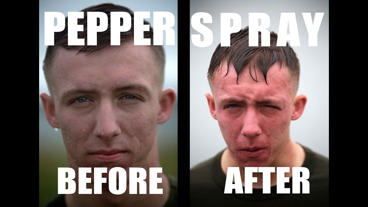Marines Endure the Agony of OC Spray