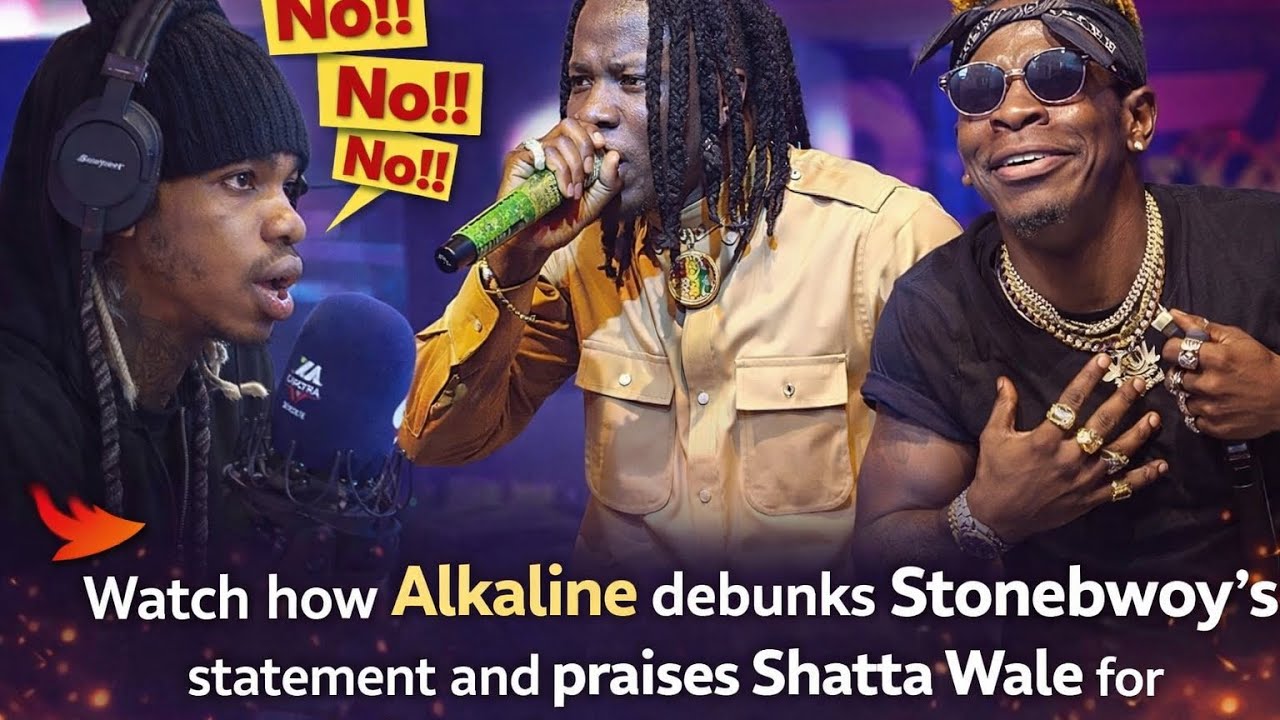 Alkaline debunks Stonebwoy’s statement and praises Shatta Wale for being a brother from day one