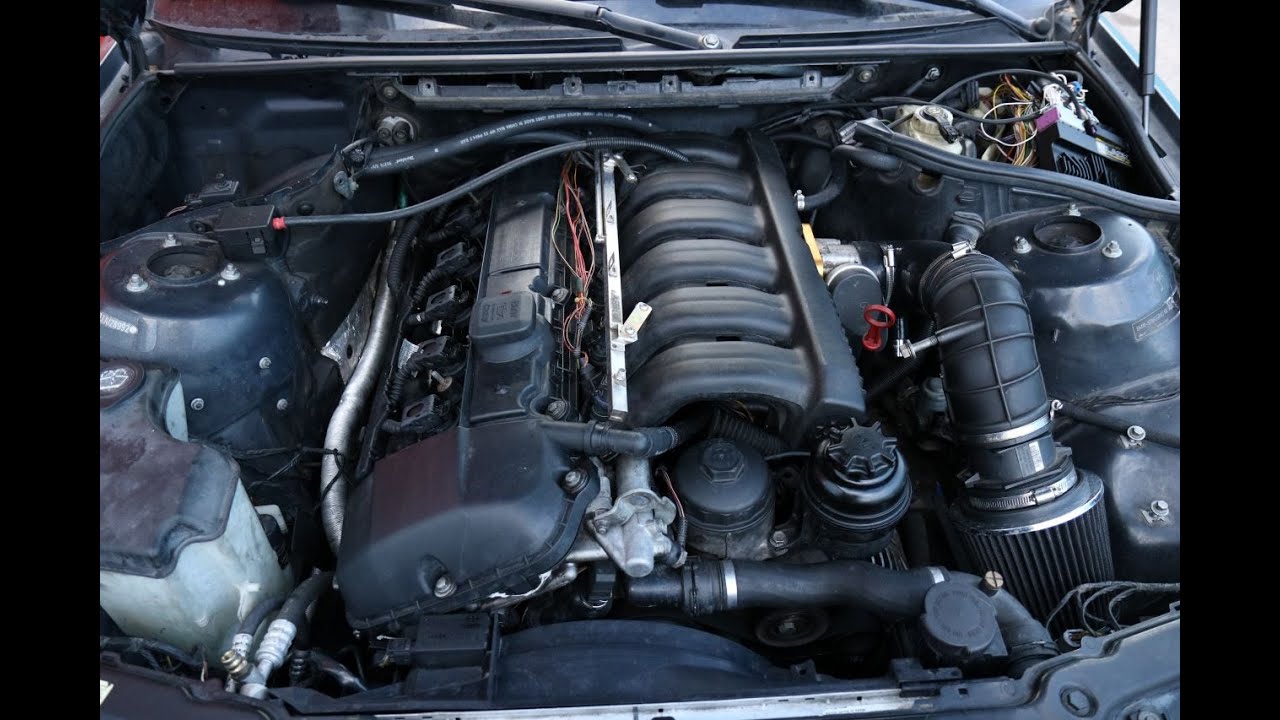 E46 330ci BMW m50 intake manifold swap/ catch can install/Dyno results