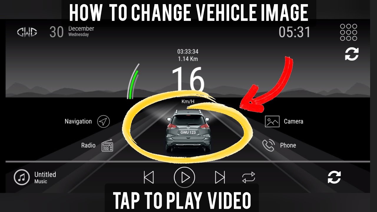 Carwebguru Road Theme | How to change the car image