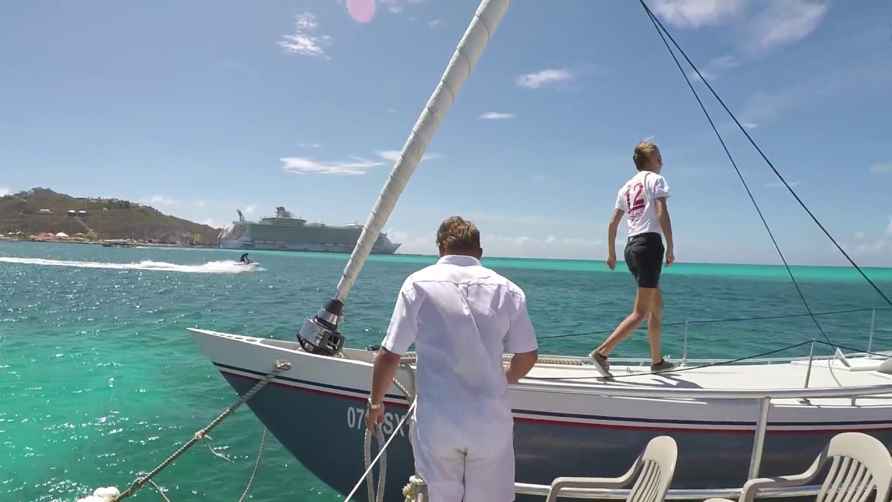 Sailing With The 12 Metre Challenge In St. Maarten