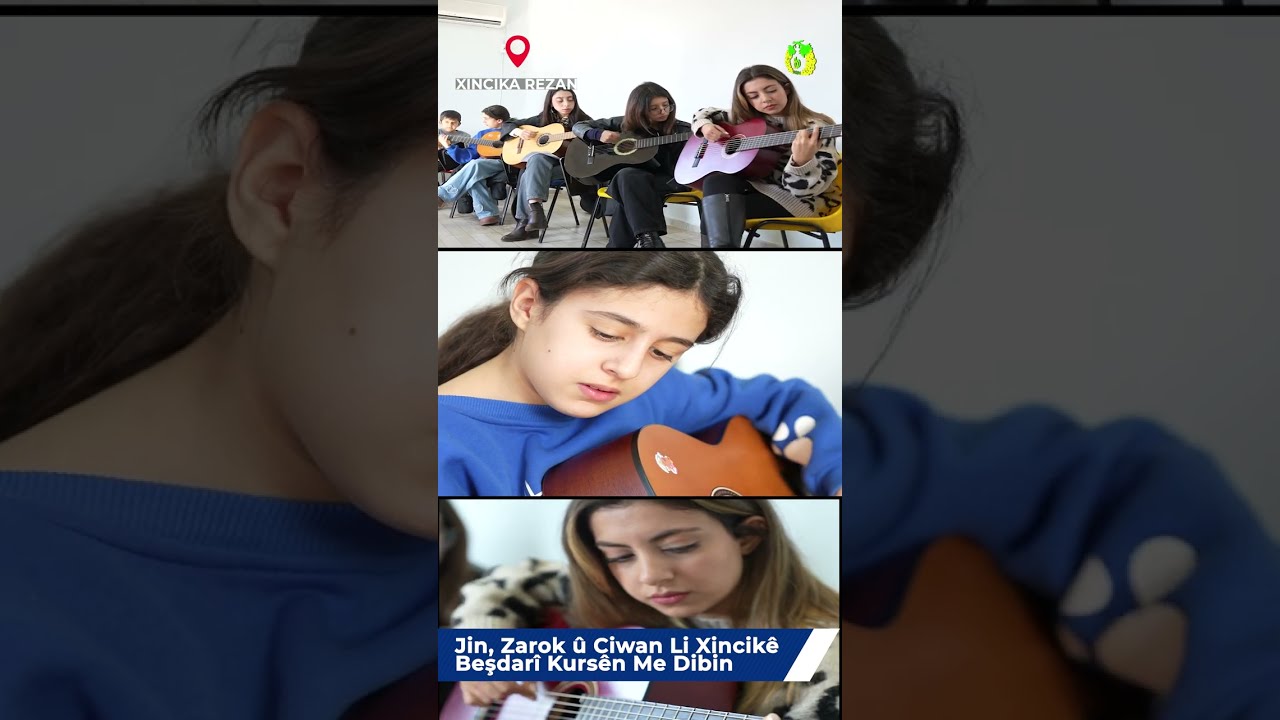 🥁Zarok, Ciwan û Jin Li Xincikê Di Kursên Me De Tên Ba Hev
