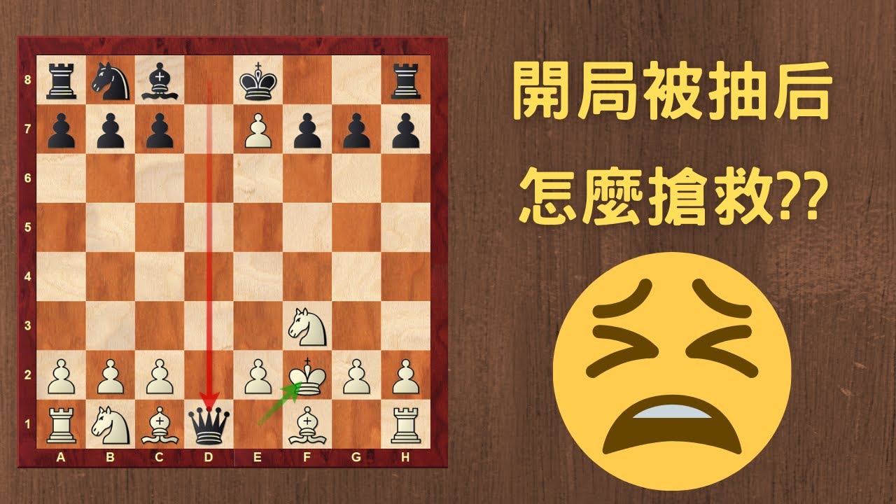 【Rey的西洋棋】-開局吃了毒馬,被抽后如何搶救??| 國際象棋 | Chess