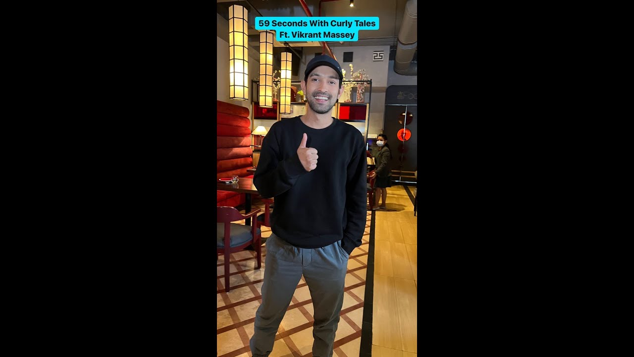 #59Seconds With Vikrant Massey | #shorts | Curly Tales