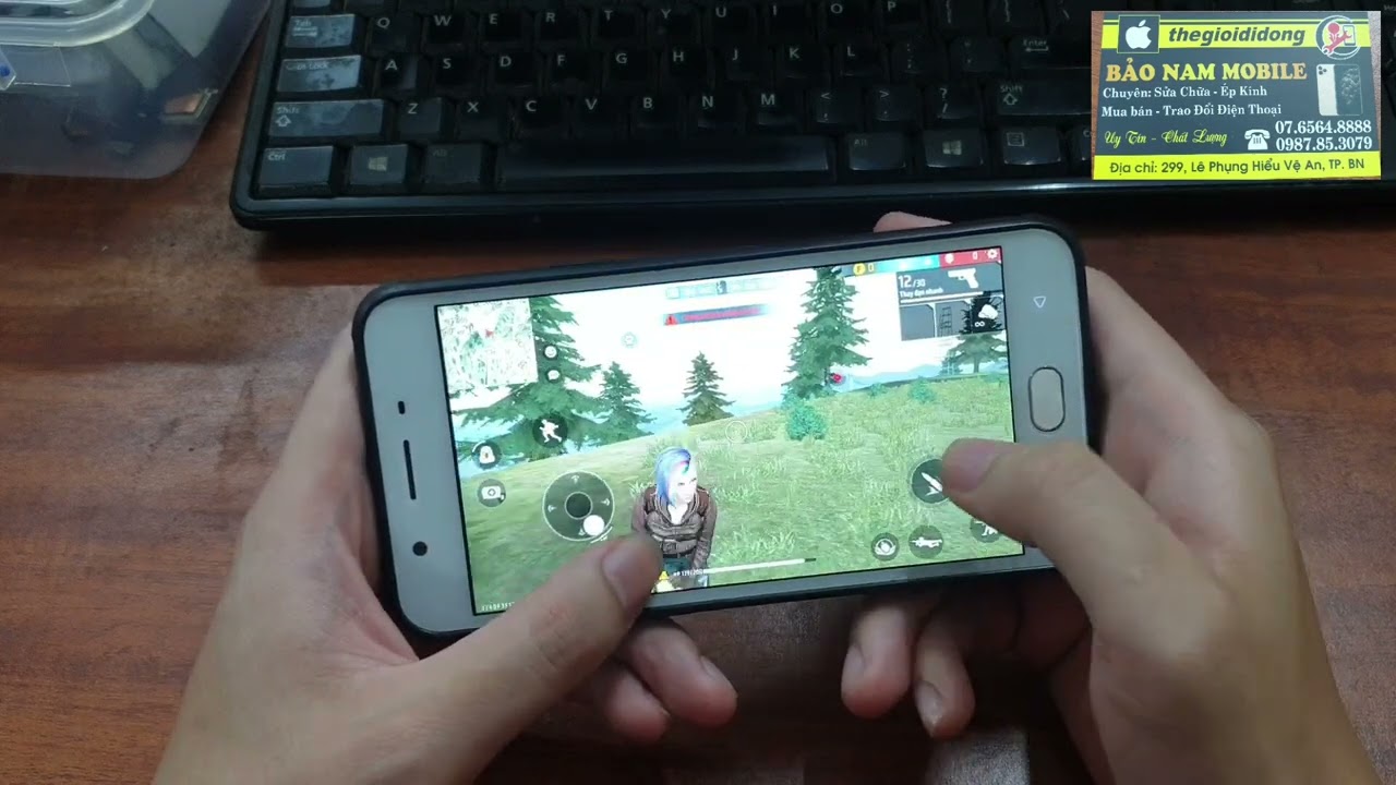 Thử Chơi Game Fire Free trên Oppo A59 F1S 2023 / Test Game free fire on oppo F1s A59