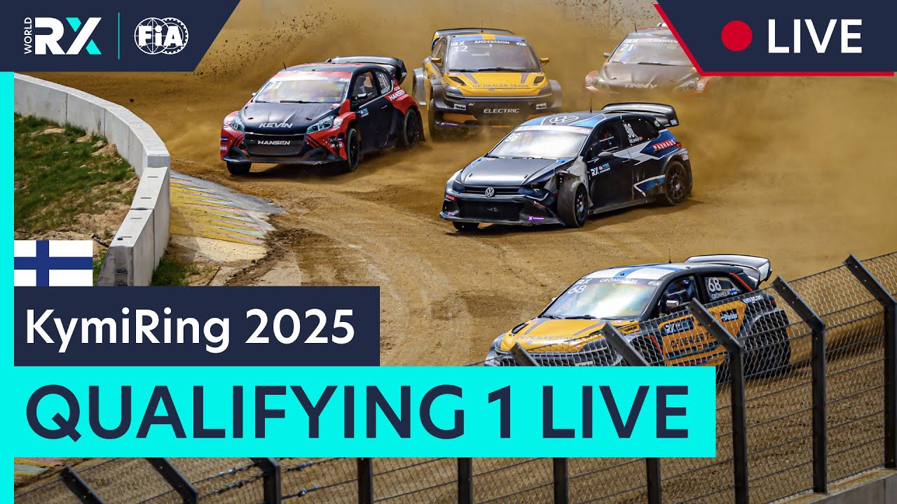 LIVE Qualifying 1 | World RX of Finland 2025