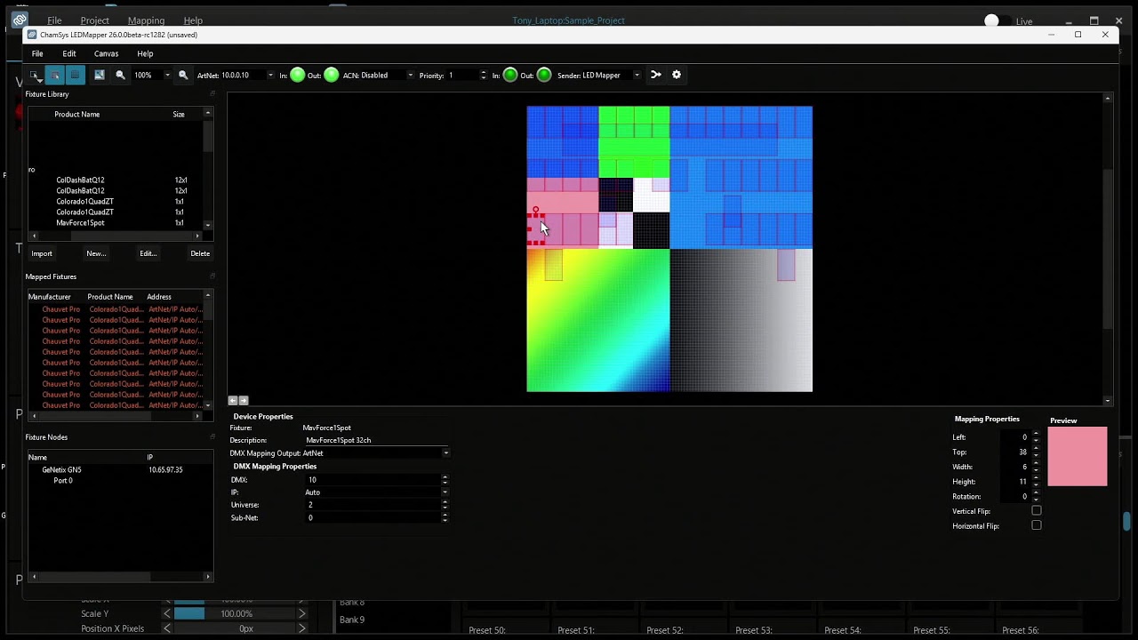 ChamSys #TrainingTuesday -  MediaMaster LED Mapper